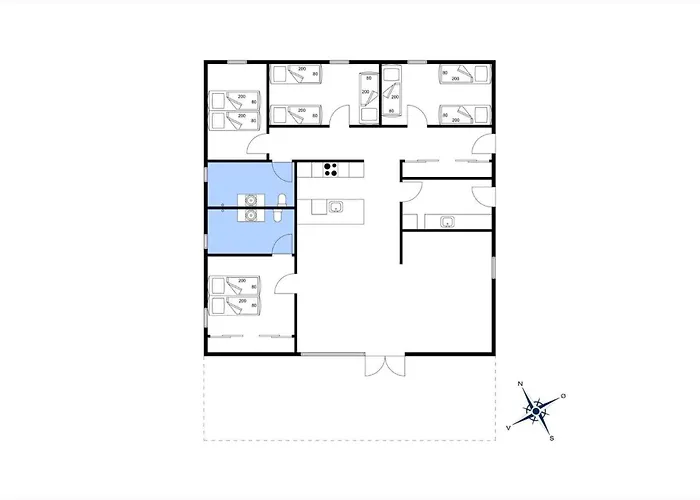 30491-odder-strandvaenget-22 Сasa de vacaciones Rude (Arhus)